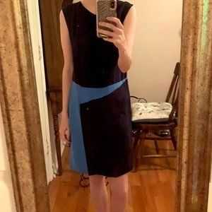 DONATED Derek Lam Colorblock Silk Dress Made in Italy